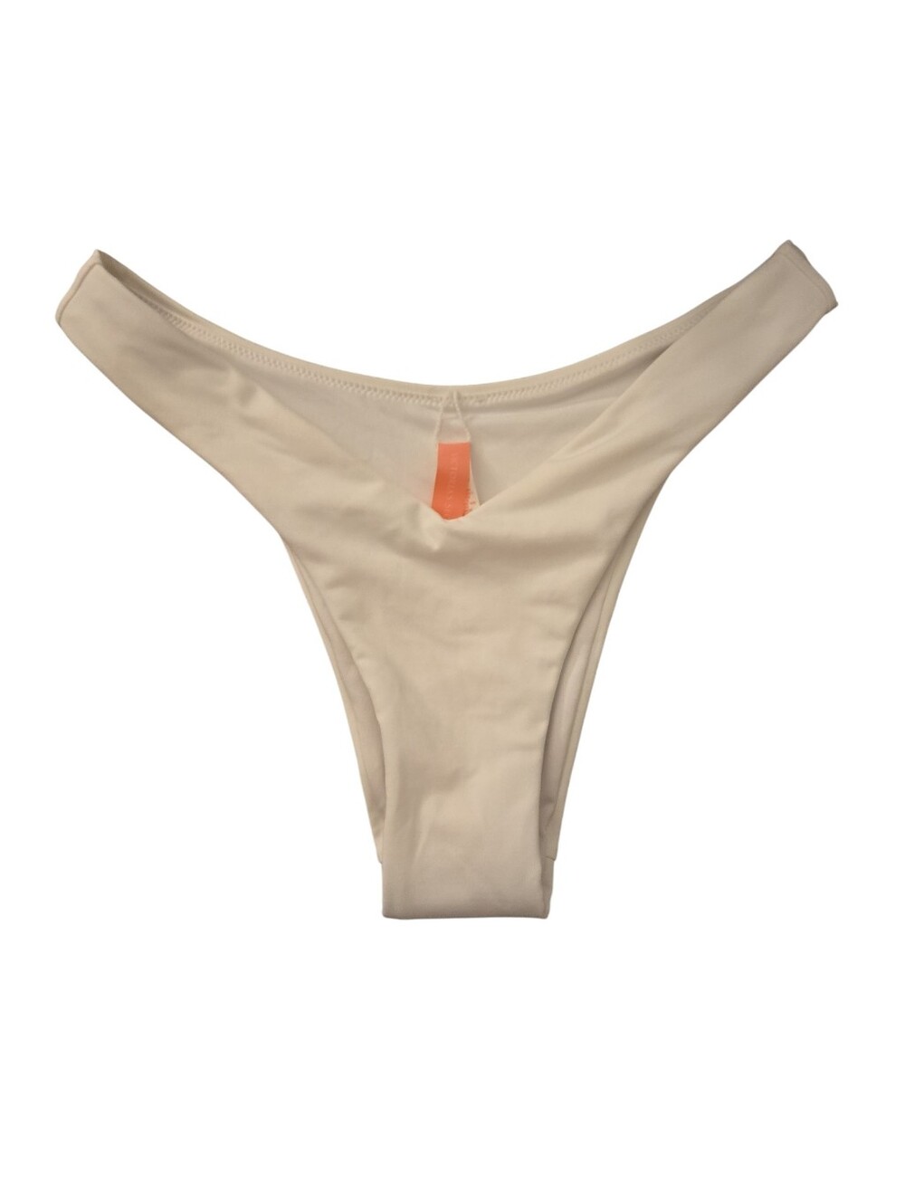 NWOT Victoria's Secret Swim High Cut V Cheeky Seamless Bikini Bottom White Small